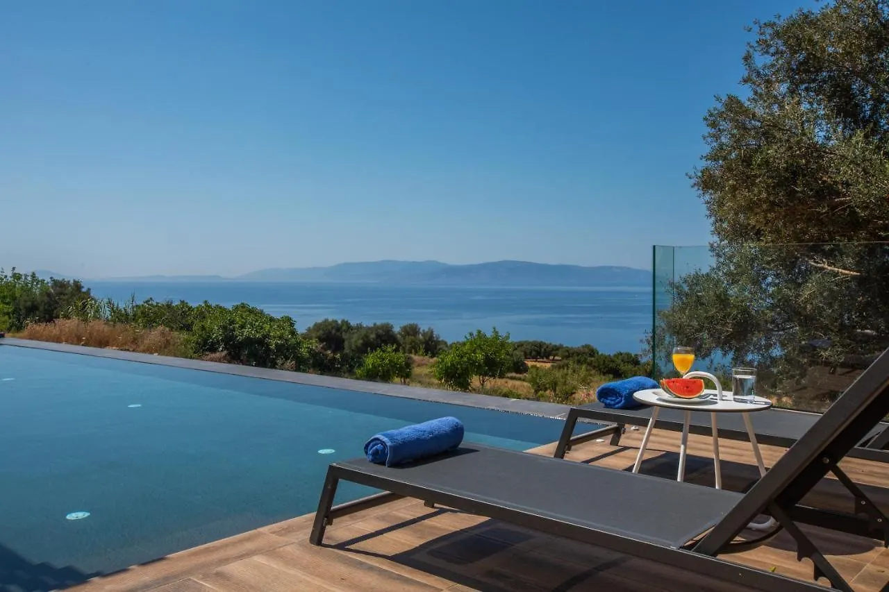 Brand New Villa Lefka With Private Pool At Platies Plateies Greece